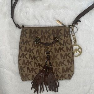 Michael Kors Crossbody small printed leather